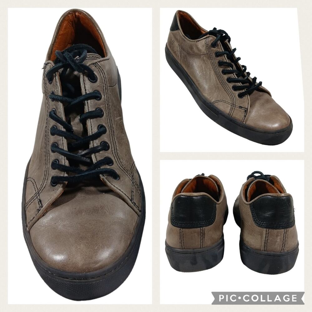 FRYE Walker Low Lace Lifestyle Sneakers $298 size 10M S2499
